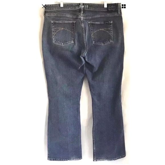 Levis Denim Distressed Jeans Plus 16 Boot 34x31 - Picture 1 of 8